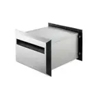 Sandleford 230mm Polished Silver Brickies Front And Back Open Letterbox