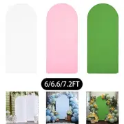 Wedding Arch Cover Arched Backdrop Decorative Arch Cover for Photography Prop