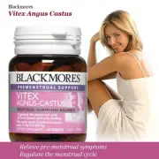 Blackmores Vitex Agnus Castus Women's Health Australia PMT Symptoms 40 Tablets