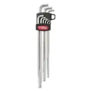 TONE BL900S Ball End Short Head Metric Hex Key Set