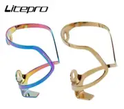2pcs Litepro plated Aluminum MTB Road Bike Water Bottle Holder Bicycle Rack Cage