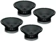 4x 18 Sound 12MB700 High Output Mid-Bass Ferrit Transducer AES Power 450W 8-Ohm.