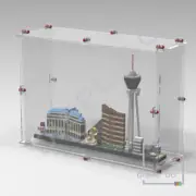 Display Case for LEGO® Architecture #21047 Las Vegas
