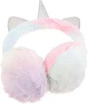 [TOGEVAL] Unicorn Earmuffs Plush Earmuff Winter Ear Protection Ear Cover Plush Warm Earmuff Girl Warm Earmuff Plush Ear Muff Plush Ear Warmer Girl Lovely Earmuff Lovely Winter Earmuff
