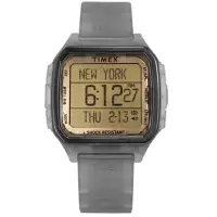在飛比找momo購物網優惠-【TIMEX】天美時 電子系列 電子錶 灰透 TXTW2U5
