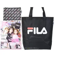 在飛比找蝦皮購物優惠-🌱現貨【NO.186】日雜附錄 FILA 兩件組 托特包+小