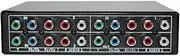 Pvcqjkd RGB Component Switch Selector 5 3-Way YPBPR Cable Component Switch AV Switcher for PS2 DVD Player TV