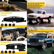 Dash Mat For 92-96 Ford F150 F250 F350 Sun F450 Shade Pad Car Dashboard Cover