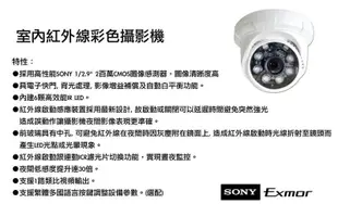 ICATCH 可取 500萬 8路 DVR + SONY 晶片攝影機 *8  RMH 監視器 錄影主機