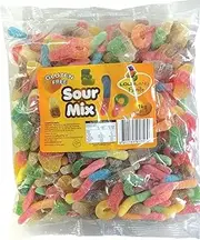 Sour Mix Lollies - Gluten Free 1kg - lolliland