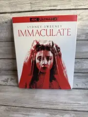 Immaculate (4K Ultra HD 2024) W/Slipcover NEW FACTORY SEALED Shakes Your Soul