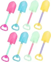 8Pcs Macaron Sand Shovels for and Safe Beach Play Lightweight and Fun Design for Pool and Beach Parties Random Color