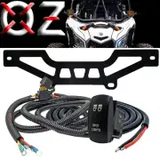 Shock Tower Bracket SPOT LIGHT On/Off Rocker Switch Wiring Harness Kit Can-Am X3