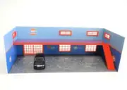 Two-floors sport garage Diorama model kit Scale 1:60 - 1:64 Model car display