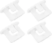 LT Easiyl 4 Pieces Dishwasher Top Rack Stop Clip Slide End Cap Compatible with GE Dishwashers Compatible with Hotpoint Dishwashers AP4484666 WD12X344