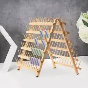 Thread Rack Embroidery Spool Holder Foldable Cone Stand for Braid Knitting
