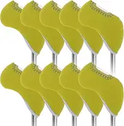 [KYTAI] 10pcs Golf Iron Head Covers Neoprene Golf Club Protector fits for Titleist Callaway Ping Taylormade