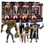 ｛克拉克玩具｝代理版 麥法蘭 DC DIRECT 6吋 動畫版 新冒險 蝙蝠俠 蝙蝠女 雙面人 殺手鱷 4款合售