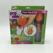 Pop Chef Push, Pop & Eat 10 Piece Kit As Seen On TV Fun Kitchen Gadgets Snacks