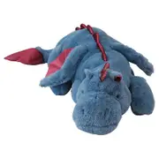 Cute Plush Dragon, Weighted Dinosaur Toy Kids Adult Gift or Decoration blue 70cm