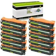 10× CE410X Toners For HP LaserJet Pro 400 M451dw M451nw M471dn M471dw 4000 Pages