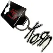 KORN - BAND LOGO - METAL KEYCHAIN - BRAND NEW - KORNKEY01