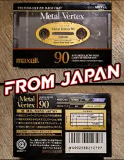 SEALED 1x MAXELL METAL VERTEX MV 90 Blank Audio Cassette Tape Metal Bias Type IV