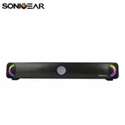 Speaker Sonicgear Sonicbar U300 & BT300 PRO Soundbar 7 Color Light Effect