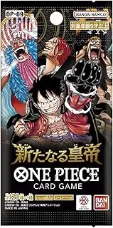 TCG Fabrik One Piece Card Game The New Emperor OP-09 Japanese Booster Pack (6 Cards, Unisex, Age 14+, Single Player, Japanese Language)