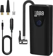 Air Pump for Bikes Tires - Portable Inflator Pump Rechargeable Air Pump - Inflator Air Pump, Tire Air Compressor, Bikes Tire Pump for Home, Family, Bicycles, Motorcycle