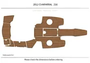 2012 CHAPARRAL 216 SSI Swim Platform Cockpit Boat EVA Foam Teak Decking Flooring