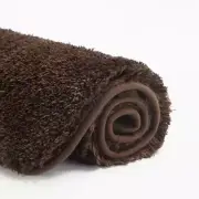 Large Bathroom Rug Extra Soft and Absorbent Shaggy Bathroom Mat (24 x 40, Bro...