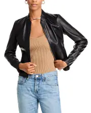 Lamarque Chapin Leather Reversible Jacket