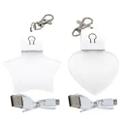 Glow Heart Light LED Automatic Sensor Shaped Handbag Handbag Mini Purse Lamp