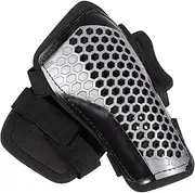 Yardwe 1 Pair Lightweight Breathable Football Calf Protectors Sports Soccer Equipments