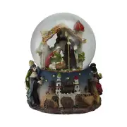 Northlight 6" Nativity Manger Scene Religious Musical Christmas Snow Globe