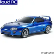 Tamiya 47505 1/10 RC Toyota Supra JZA80 Metallic Blue Painted Body BT-01 LIMI