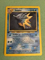 2000 Pokemon TCG Neo Genesis Seadra 1st Edition Uncommon Card 48/111 New