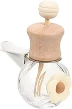 HOLIDYOYO Car Air Freshener Oil Diffuser Bottle Reusable Perfume Container for Essential Oils Stylish Car Decoration for Aromatherapy and Freshening Up Your Vehicle