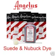 SUEDE DYE 15 COLOURS ANGELUS - FOR DYING MENS or LADIES BOOTS SHOES BAGS