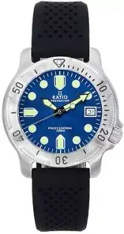 RATIO FreeDiver Professional Quartz Diver's RTF023 200M Mens Watch