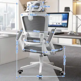 【寶德家居】人體工學電腦椅 D00331(辦公椅 電腦椅 電競椅 升降椅 學習椅 旋轉椅 會議椅 網椅 椅子)