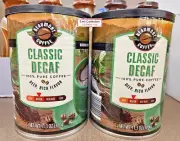 Beaumont Coffee Classic Decaf 100% Pure Coffee Deep Rich Flavor 11.3oz (2 Cans)