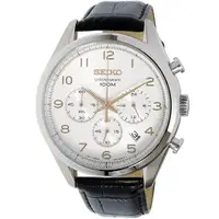 在飛比找蝦皮購物優惠-【可面交】SEIKO SSB227P1 精工 皮革錶帶 防水