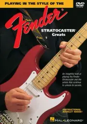 Playing in Style Fender Stratocaster Guitar Lessons DVD Hal Leonard