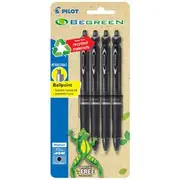 Pilot BegreeN Acroball Ballpoint Pens 1mm Black 4 Pack