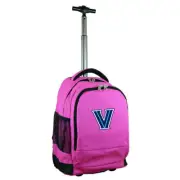 Villanova Premium Wheeled Backpack in Pink