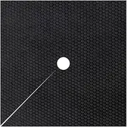 Weed Barrier Fabric, 50pcs Landscape Fabric Breathable Moisturizing Black Mulch Biodegradable Eco-Agriculture Grass Covering Fabric (Color : 1x1m, Size : 50pcs)