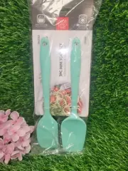 2 Pc Mini Tool Set From Cook Prep Eat Spatula & Turner Light Green