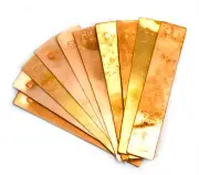 Eisco Labs Copper Electrode Strips 100 x 19mm - Pack of 10